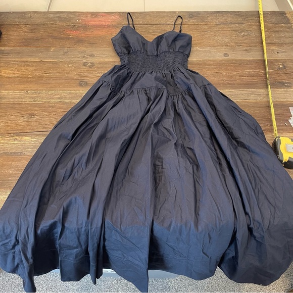 LA LIGNE Women's Bee Dress Size M in Navy - Picture 3 of 7